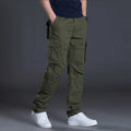Spring Autumn Men's Cargo Pants Mens Casual Multi Pockets Military Large Size Tactical Pants Men Outwear Straight Winter Pants