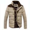 DIMUSI Winter Men Diamond Warm Parkas Jacket Men Casual Cotton Stand Collar Parkas Male Outwear Windbreaker Warm Coats Clothing