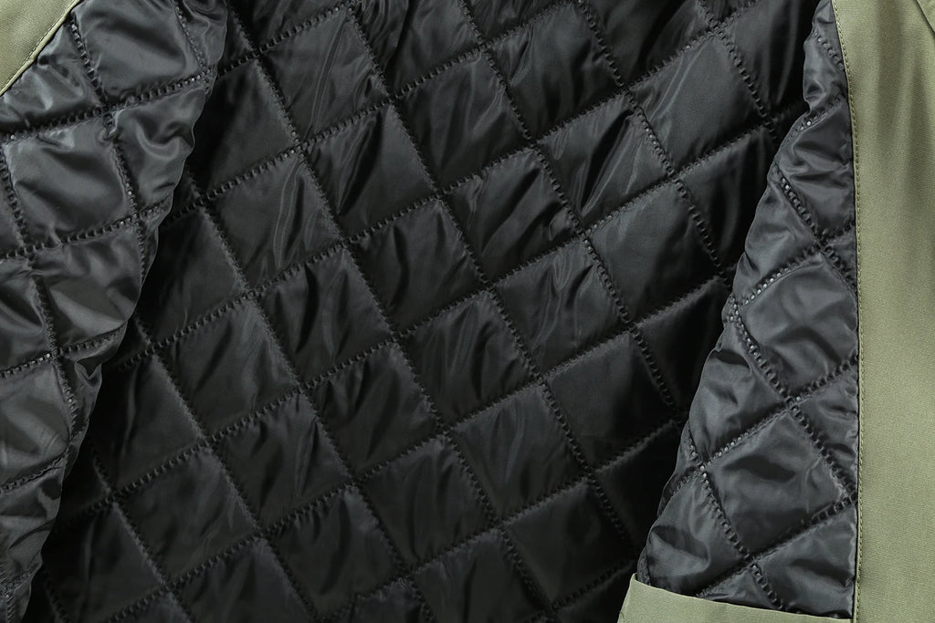 plus size autumn and winter new men's fat large size thickened standing collar hooded padded jacket