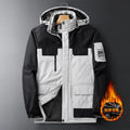 Men's Large Size Jacket Winter 2024 Outerwear Oversize Coat Fleece Down Warm Parka Male 9XL Big 8XL Hooded Waterproof Jacket Men