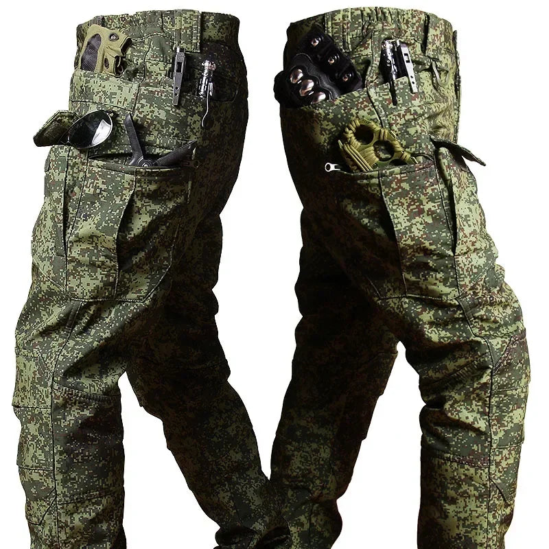 Combat Uniform Tactical Suit Multicam Camo Fleece Jacket Field Airsoft Training Workwear Outdoor Hunting Shirt Cargo Pants Men