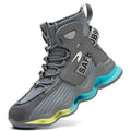 European Plus Size 50 Newest Design Men Wrok Safety Boots Anti-smash Steel Toe Cap Indestructible Construction Industry Shoes
