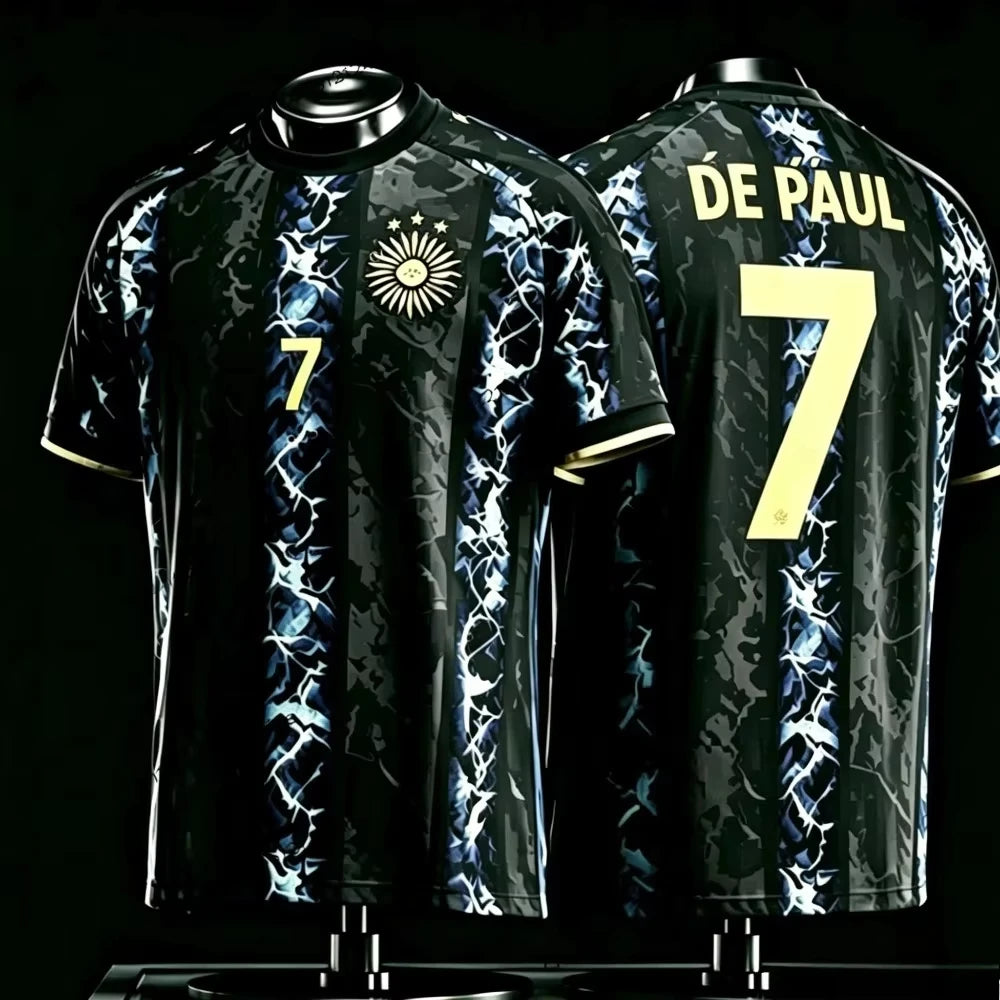 2026 New Argentine Messi Men's Football Jersey  Outdoor Breathable Quick-Drying unisex Comfortable and casual