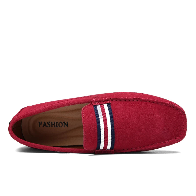 Plus Big Size 50 51 52 53 Mens Suede Leather Slip On Loafers Casual Shoes Driving Moccasins Mocasines Hombre Lofer Man Loafer