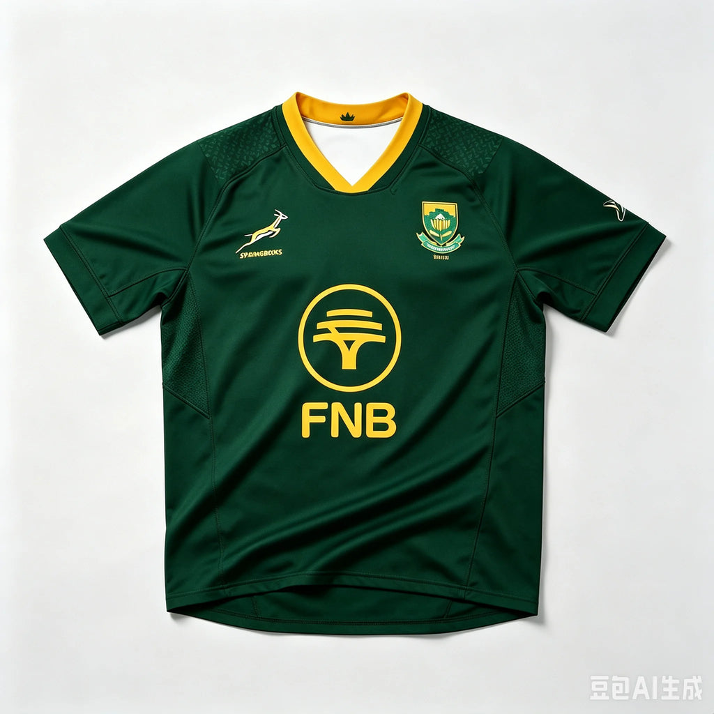 New Springboks South Africa Rugby Team Jersey Short Sleeve Uniform Quick Dry Training Shirt 3D Print Short Sleeve Top for Fans
