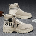Desert Boots for Men Hiking Shoes Men Outdoor Boots Mountaineering and Wading Man Ankle Boots Wear-resistant High-top Shoes Men