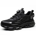 Air Cushion Safety Shoes For Men Shoes Rotating Button Anti-Smash Work Shoes Men Women Steel Toe Shoes Lightweight Safety Boots