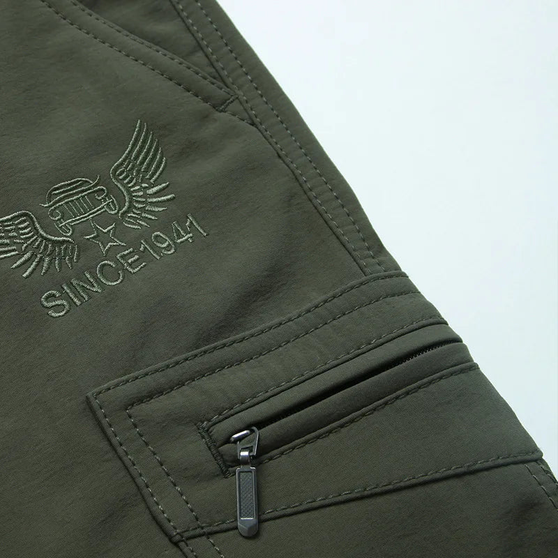 Fleece Thick Winter Pants Men Windproof  Warm Waterproof Trousers Casual Pants Men Military Army Cargo Pants Male 4xl
