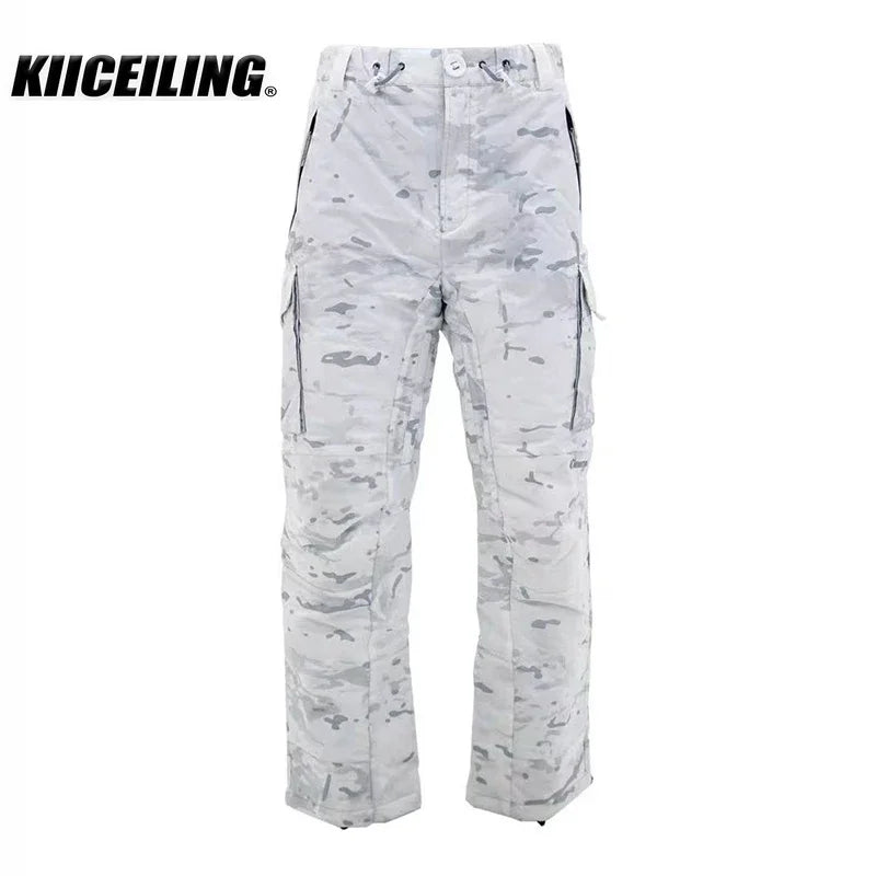 KIICEILING ECIG 4.0 MIG 4.0 Hiking Tactical Pants Cargo Pants Men Women Hunting Ski Climbing Winter Thermal Waterproof Trousers