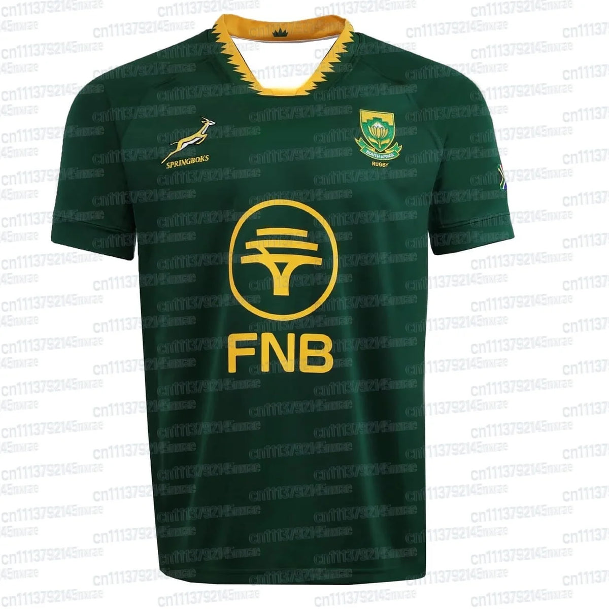 2026 South Africa Springboks Rugby Jersey Summer Oversize T-shirt Breathable Quick Drying Streetwear Clothing FamilyMatching