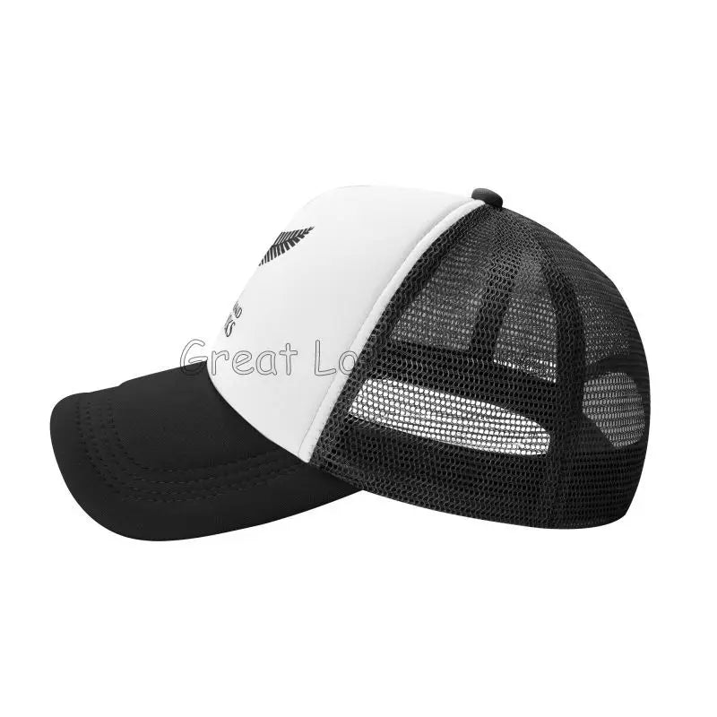 New Zealand All Blacks Baseball Caps for Men Women Hip Hop Mesh Hat Outdoor Summer Travel Sun Hats Adjustable Snapback Cap