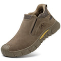 Imwete Fashion Work Safety Shoes Men Breathable Outdoor Hiking Steel Toe Sneakers Electric Welder Insulated Protection Footwear