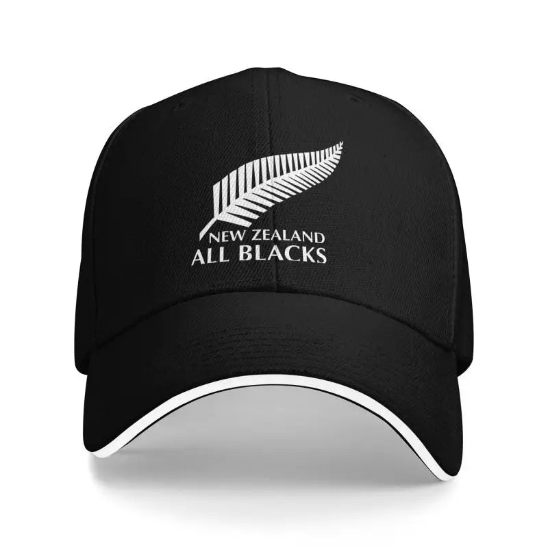 New Zealand All Blacks Print Baseball Cap Men Women Hip Hop Bucket Hat Summer Sun Dad Hats Adjustable Sandwich Snapback Caps