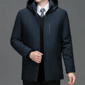 Male Winter Warm Vintage Tactical Autumn Fashion Men Fleece Thick Warm Hooded Military Jacket Windproof Parka New Winter Parka