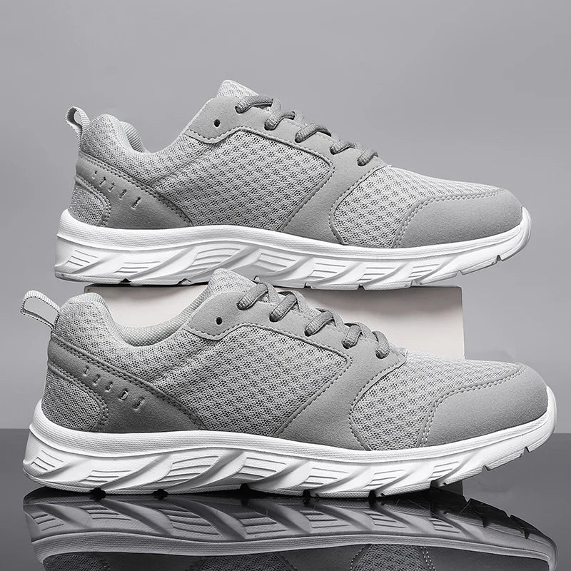 Men Sports Running Shoes Casual Marathon Breathable Lightweight Women's Comfortable Athletic Nonskid Walking Sneakers Outdoors