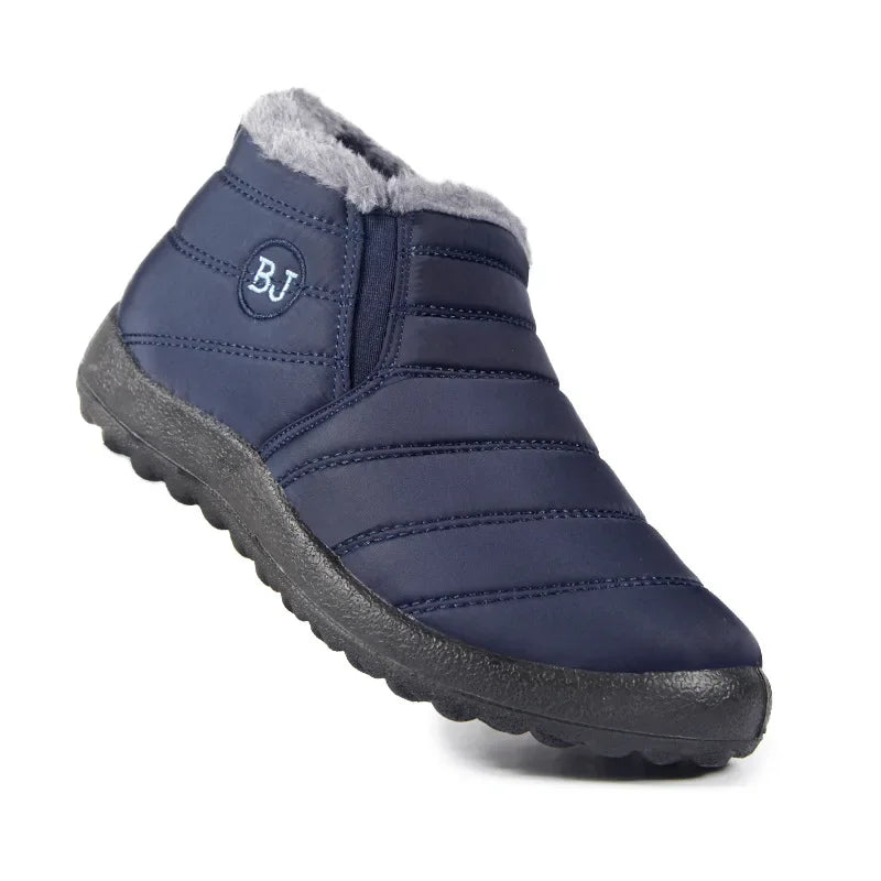 Boots Men Snow Outdoor Mens Shoes  Men's Winter Boots Hiking Ankle Boots Waterproof Men Shoes Work Shoes Footwear