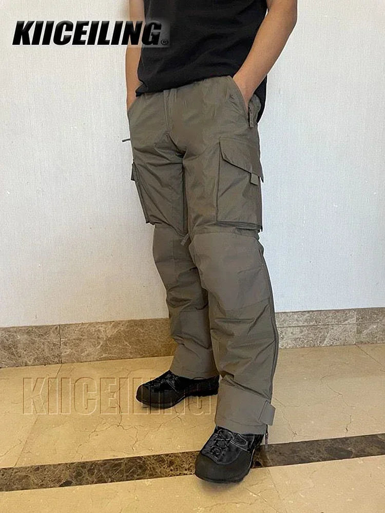 KIICEILING ECIG 4.0 MIG 4.0 Hiking Tactical Pants Cargo Pants Men Women Hunting Ski Climbing Winter Thermal Waterproof Trousers