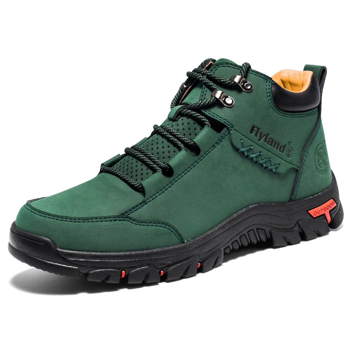FLYLAND Fashionable Casual Men's Shoes High Top Outdoor Sports Shoes Comfortable And Safe Ankle Boots