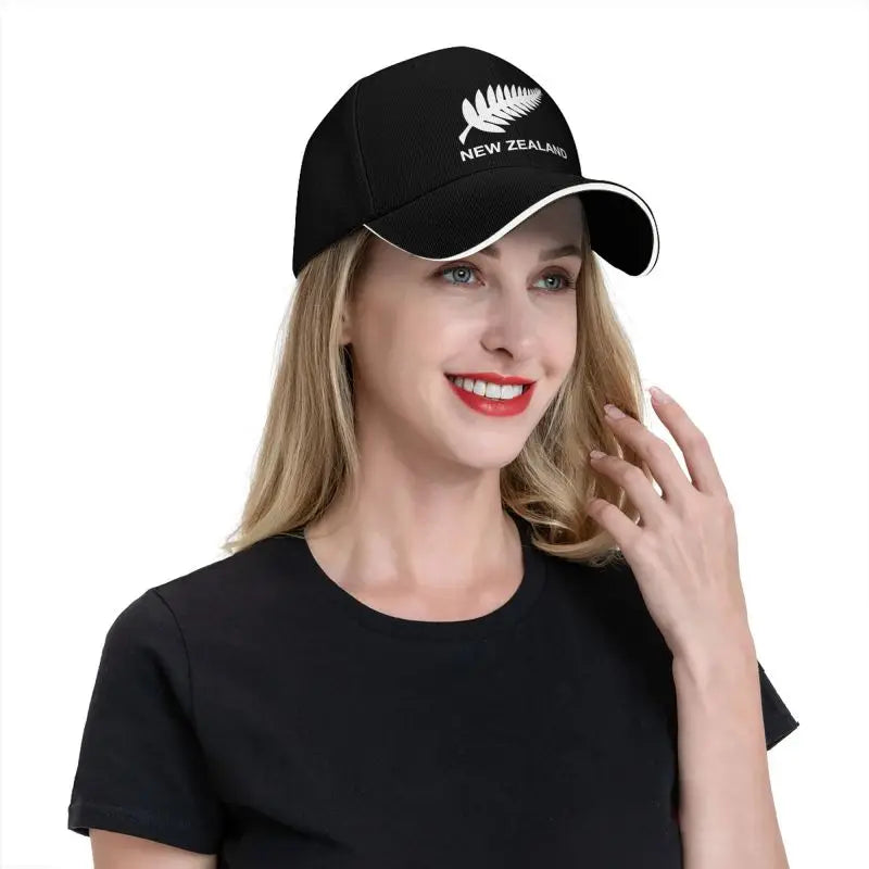New Zealand All Blacks Print Baseball Cap Men Women Hip Hop Bucket Hat Summer Sun Dad Hats Adjustable Sandwich Snapback Caps