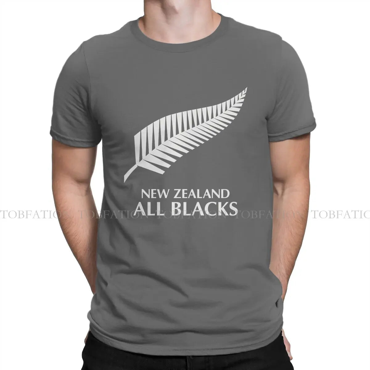 Design Unique TShirt New Zealand All Blacks Top Quality Hip Hop Gift Clothes  T Shirt Short Sleeve