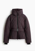 Women Casual Belted Hooded Cotton Coat Solid Full Sleeves Stand Collar Zipper Padded Jacket 2026 Lady Winter Daily Outwear New