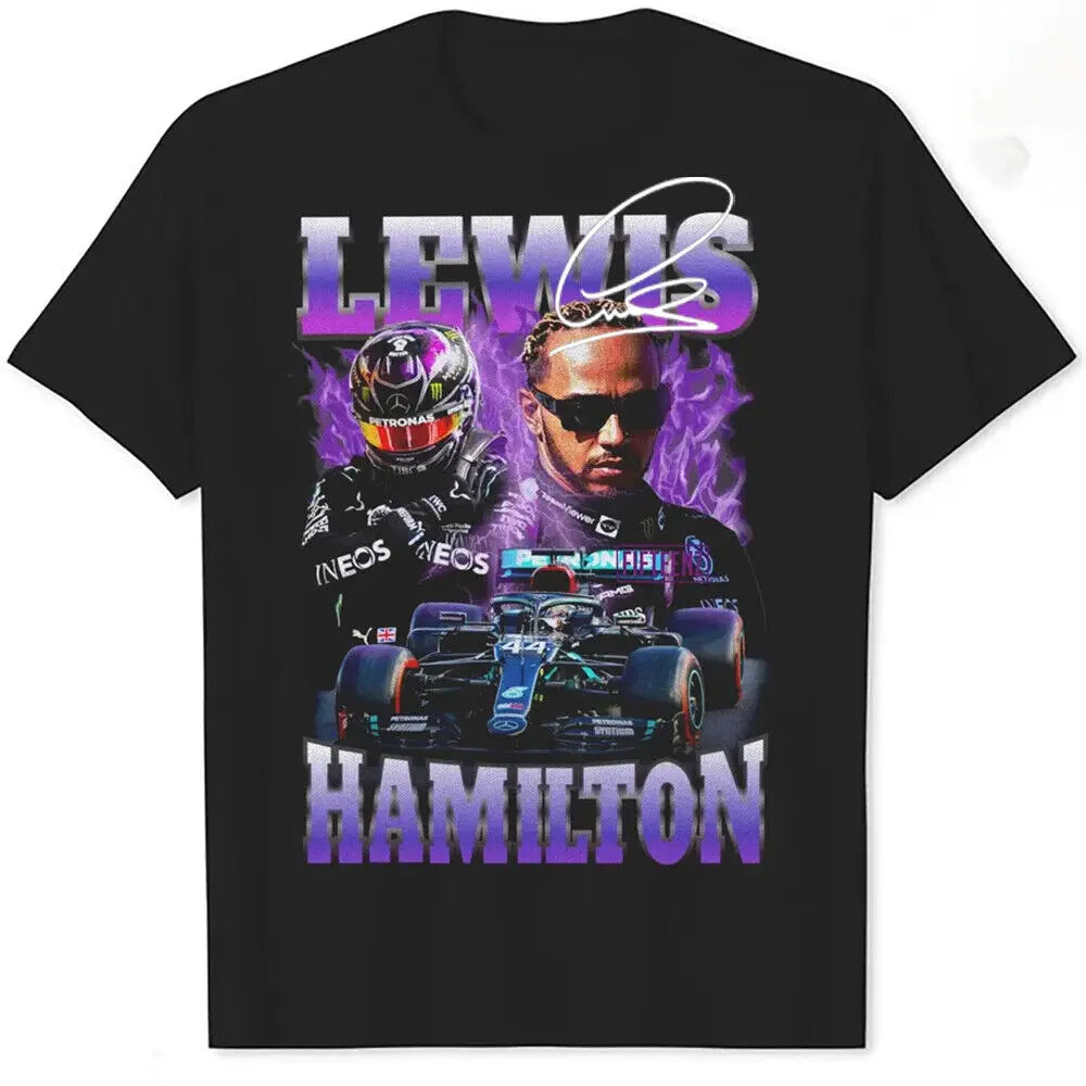 Rare Lewis Hamilton Shirt Hip Hop Men All Size T-Shirt THAEB02548