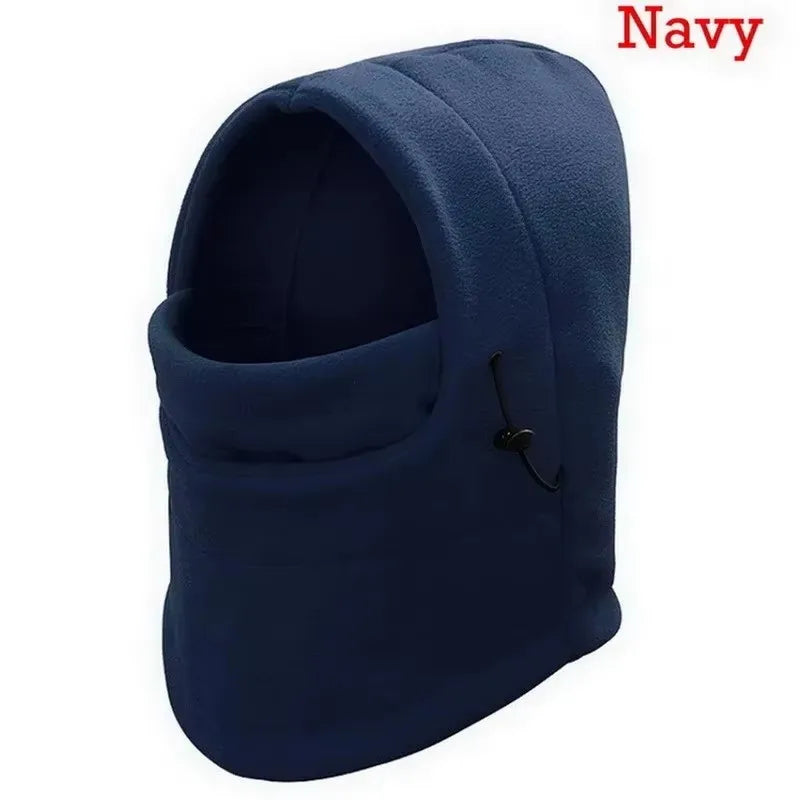 New Fashion Warm Cap Winter Men Women Hats Waterproof Thermal Fleece Balaclava Hat Hooded Neck Warmer Hiking Scarves Hats