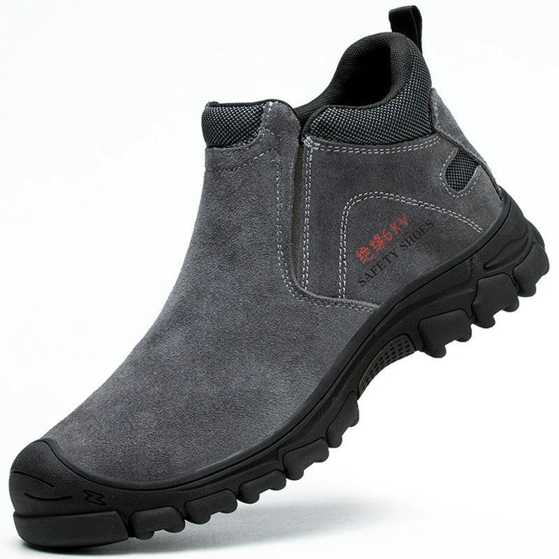 Insulation Men Work Boots Puncture-Proof Safety Shoes Steel Toe Welder Protective Shoes Indestructible Shoes