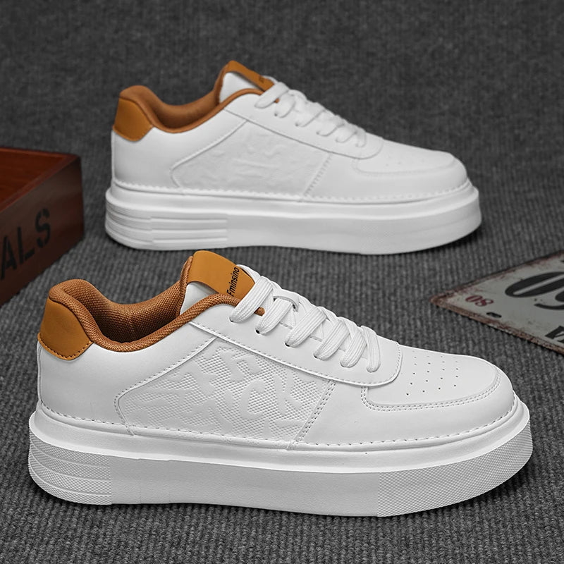 Men's board shoes summer casual fashion new thick sole height increasing light anti slip wear-resistant versatile sports shoes