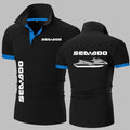 Sea Doo Seadoo Moto Summer Men's Polo Shirt Short Sleeve Round Neck Casual Polos Shirts Comfortable Polo TShirt Tops