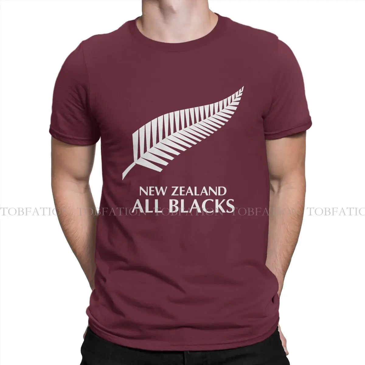 Design Unique TShirt New Zealand All Blacks Top Quality Hip Hop Gift Clothes  T Shirt Short Sleeve