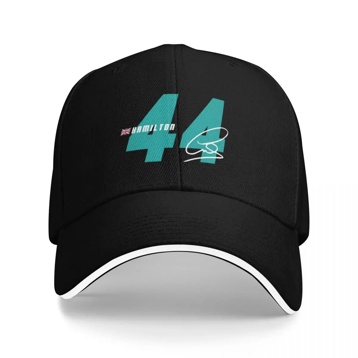 White Lewis Hamilton Blue 44 Motor Camping Baseball Caps Women Unisex Male Beach Sunscreen Hats Hip Hop Trucker Cap