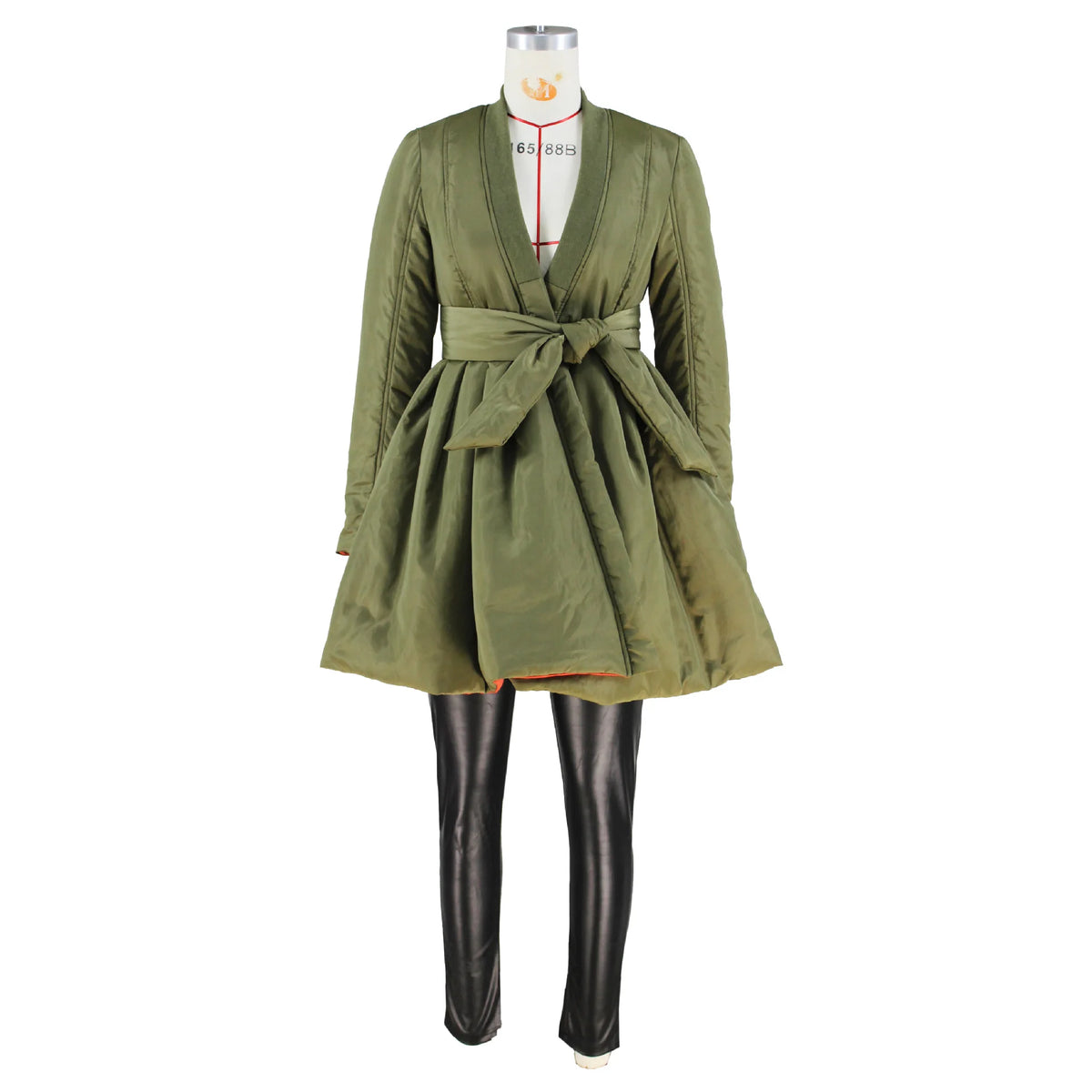 Bubble Puffer Coats Ruffle Jackets Thick Warm Down Long Coats 2023 Women Y2K Clothes Streetwear Winter Sexy Elegant Jakcets