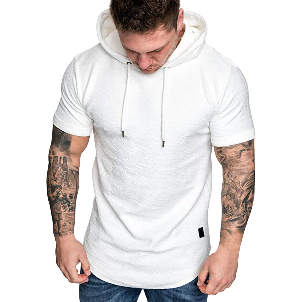 2018 Mens Sleeveless Hoodies Fashion Casual Zipper Hooded Sweatshirt Men bodybuilding tank top sporting Shirt waistcoat vest gym
