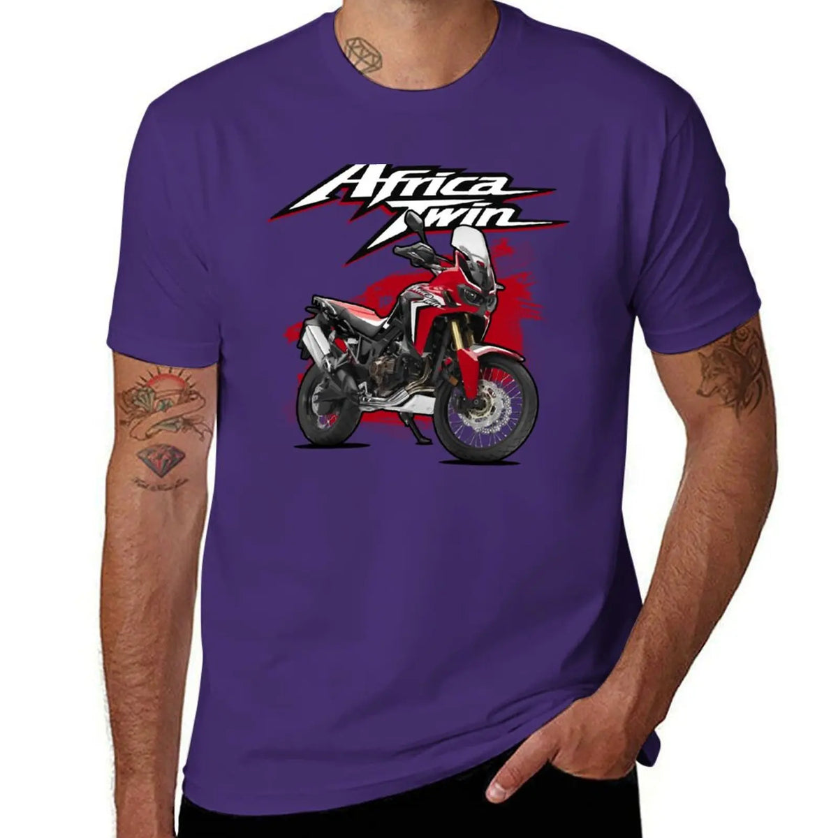 Africa Twin T-Shirt cute clothes for a boy anime clothes Men's clothing